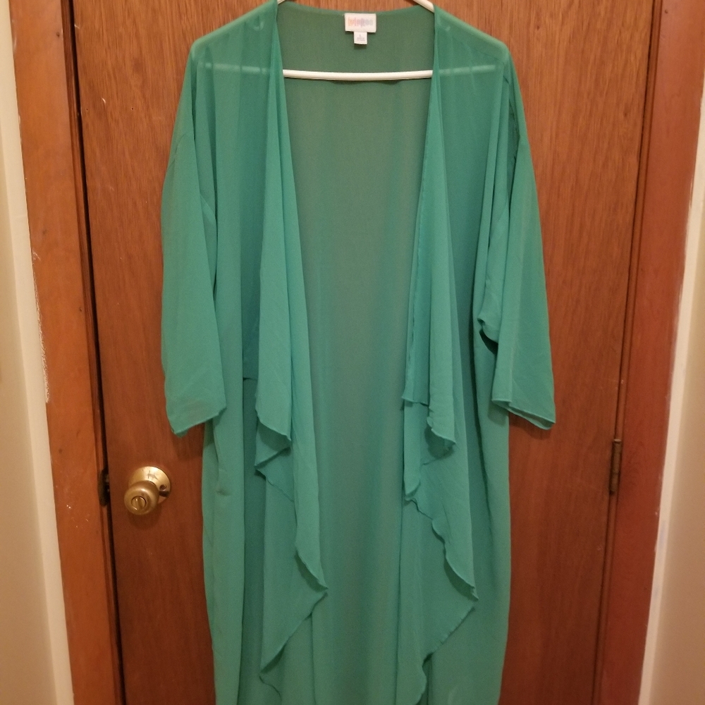 Lularoe Shirley Green NWOT